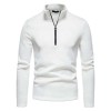 New Warm and Comfortable Half-Zip Turtleneck Men's Sweatshirt P1128