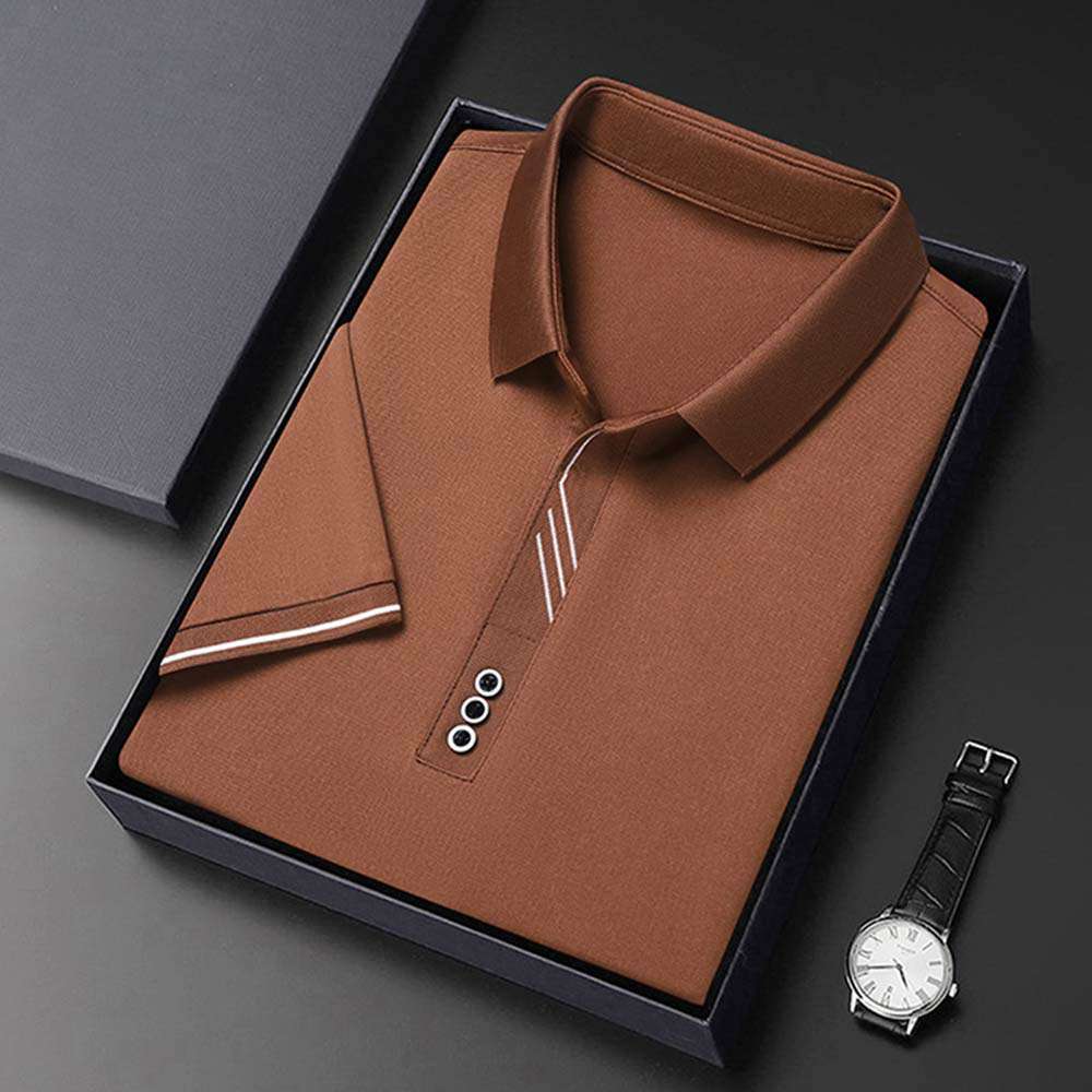Summer new men's light and breathable seamless POLO shirt P1108 Summer new men's light and breathable seamless POLO shirt P1108