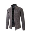 Men's slim knit cardigan P1243