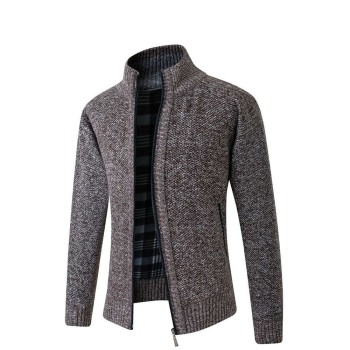 Men's slim knit cardigan P1243