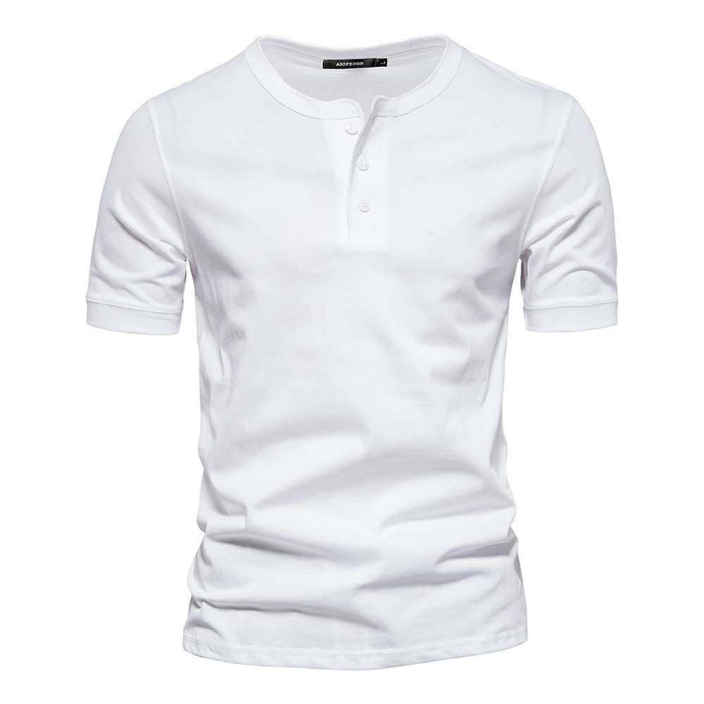 Men's T-shirt with round neck and short sleeves Men's T-shirt with round neck and short sleeves