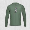 New Men's Solid Color Stretch Crew Neck Long Sleeve T-Shirt New Men's Solid Color Stretch Crew Neck Long Sleeve T-Shirt