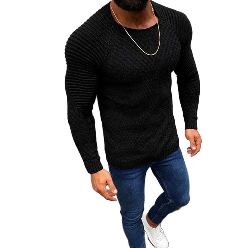 Autumn / Winter Men's Classic Long Sleeve Crew Neck Pullover Sweater P1179 Autumn / Winter Men's Classic Long Sleeve Crew Neck Pullover Sweater P1179
