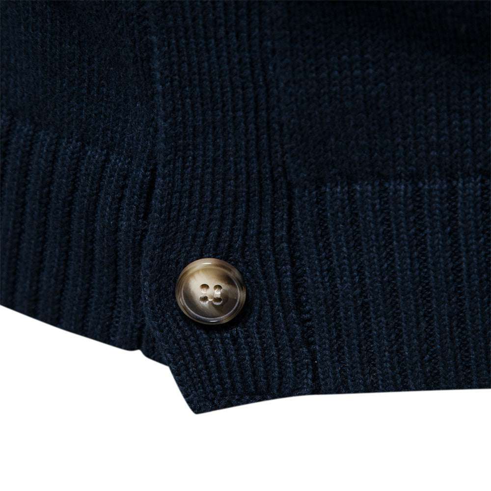 Men's Colorblock Cotton Long Sleeve Cardigan P1204 Men's Colorblock Cotton Long Sleeve Cardigan P1204