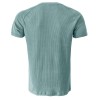 Waffle Button Raglan Men's Short Sleeve