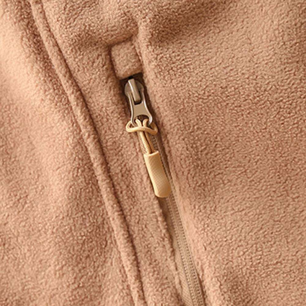 Men's Outdoor Sports Tactical Thickened Warm Fleece Jacket