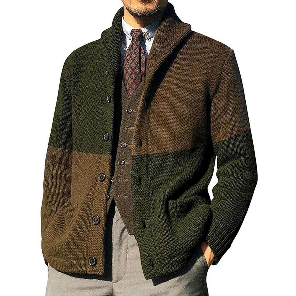 New autumn and winter warm men's knitted cardigan P1214 New autumn and winter warm men's knitted cardigan P1214