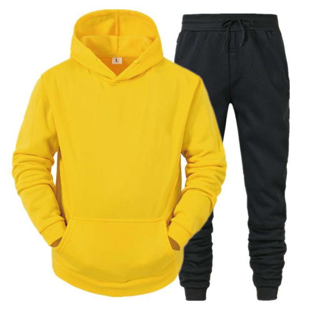 Enjoyzones Men's new fashion thickened hooded suit Enjoyzones Men's new fashion thickened hooded suit