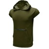 Men's Sleeveless Sports Vest Outdoor Fitness Solid Color Hoodie