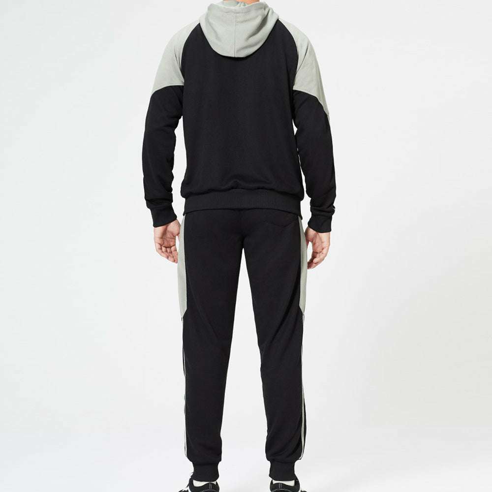 Men's Zip Hooded Long Sleeve Trousers Casual Suit Men's Zip Hooded Long Sleeve Trousers Casual Suit