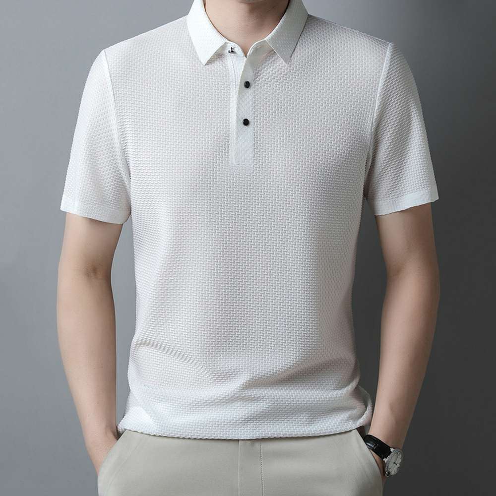 New men's POLO shirt short-sleeved T-shirt P1103