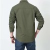 Men's New Loose Cotton Casual Workwear Shirt
