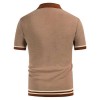 Button-down knitted polo shirt P1188