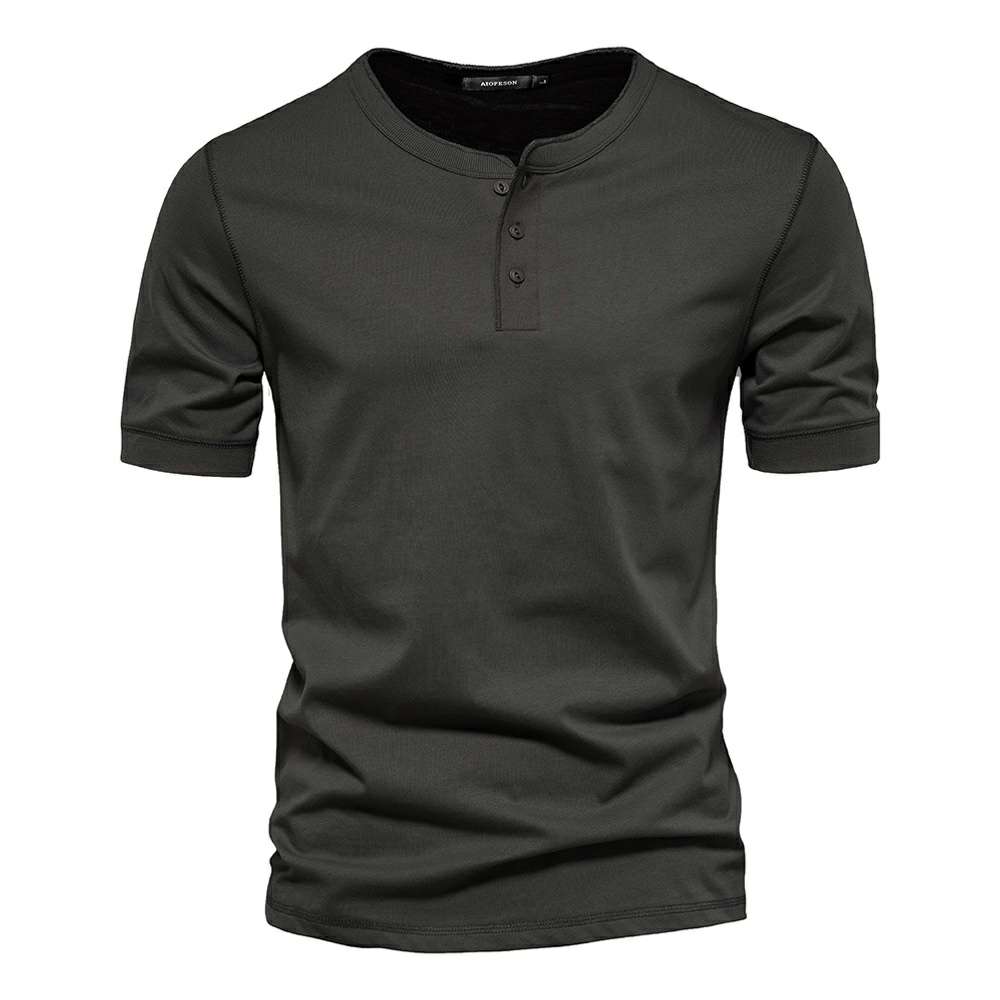 Men's T-shirt with round neck and short sleeves Men's T-shirt with round neck and short sleeves