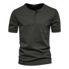 Men's T-shirt with round neck and short sleeves Men's T-shirt with round neck and short sleeves