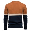 Men's Colorblock Cotton Long Sleeve Cardigan P1204 Men's Colorblock Cotton Long Sleeve Cardigan P1204