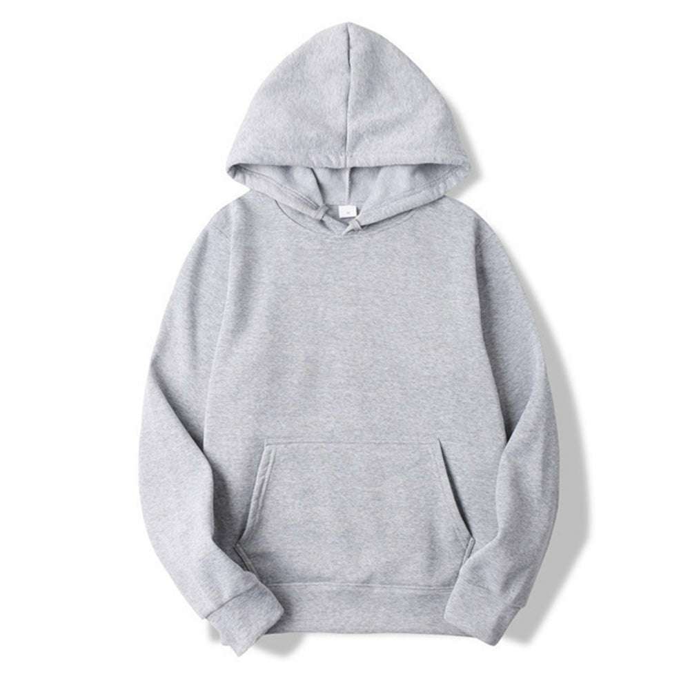 Multicolor Couple's Basic Fleece Thickened Hoodie Multicolor Couple's Basic Fleece Thickened Hoodie