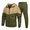 Men's Zip Hooded Long Sleeve Trousers Casual Suit Men's Zip Hooded Long Sleeve Trousers Casual Suit