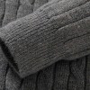 Autumn new men's zipper half-high collar twist knit bottoming shirt Autumn new men's zipper half-high collar twist knit bottoming shirt