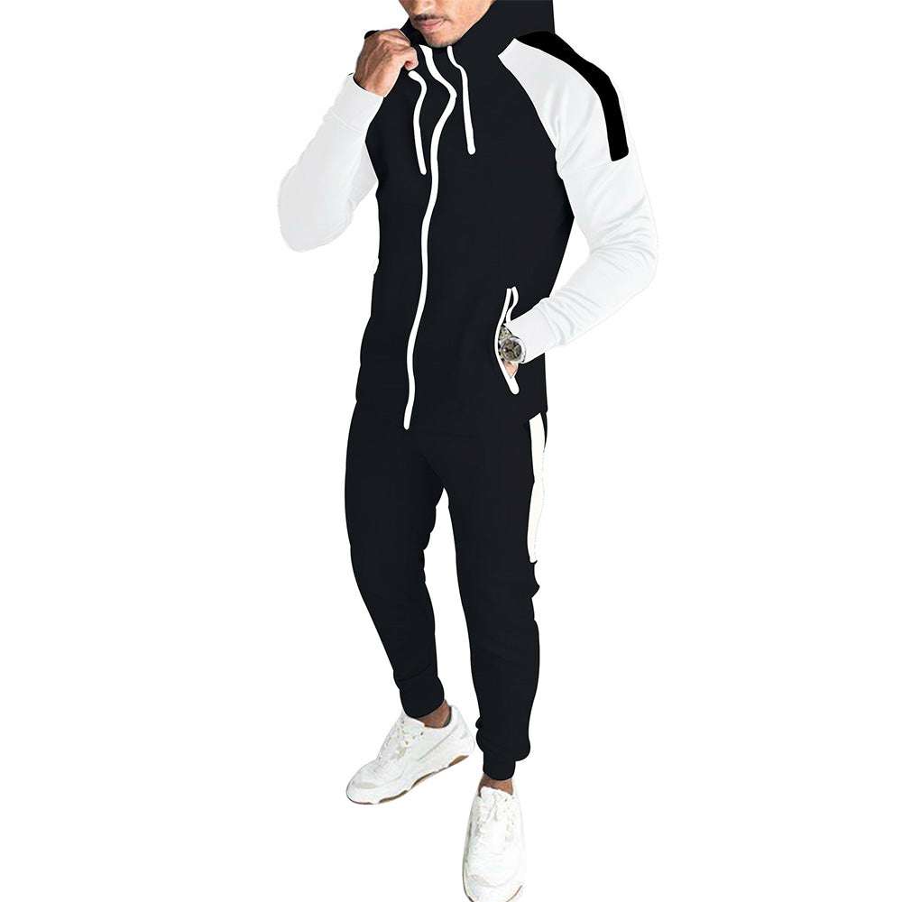 Autumn new three-color men's sports and leisure suit Autumn new three-color men's sports and leisure suit