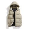Men's Hooded Cotton Tank Top