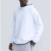 Men's Long Sleeve Solid Color Hooded Professional Sports Sweatshirt