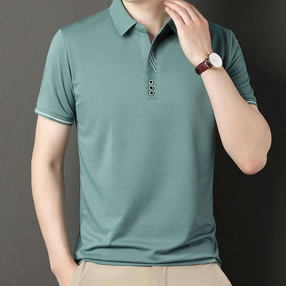 Summer new men's light and breathable seamless POLO shirt P1108 Summer new men's light and breathable seamless POLO shirt P1108