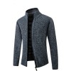 Men's slim knit cardigan P1243