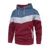 Couple's Fashion Colorblock Fleece Sweatshirt