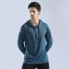Men's Long Sleeve Hooded Quick Dry Sports Sweatshirt P1172
