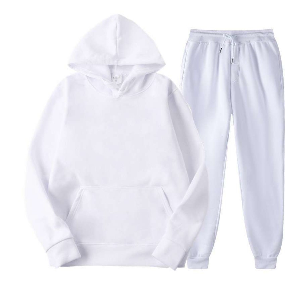 Enjoyzones Men's new fashion thickened hooded suit Enjoyzones Men's new fashion thickened hooded suit