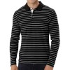 New Men Striped Casual Breathable Long Sleeve Polo Shirt New Men Striped Casual Breathable Long Sleeve Polo Shirt