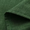 Men's stand collar short sleeve cotton linen shirt