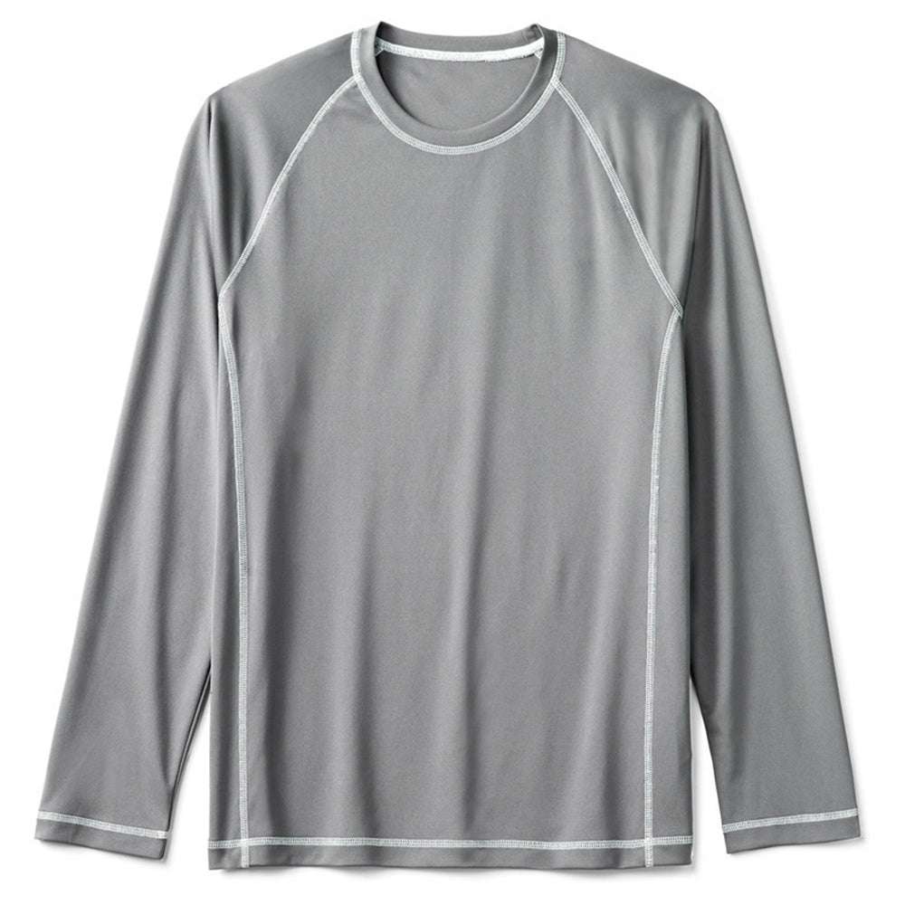 New Men's Fashion Solid Color Raglan Sleeve Loose Long Sleeve T-Shirt New Men's Fashion Solid Color Raglan Sleeve Loose Long Sleeve T-Shirt