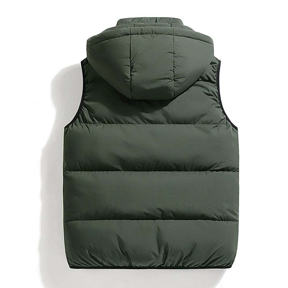 Men's Hooded Cotton Tank Top