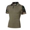 Men's camouflage stitching casual lapel T-Shirt P1138 Men's camouflage stitching casual lapel T-Shirt P1138