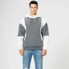 New Fashion Colorblock Men's Trendy Hoodie