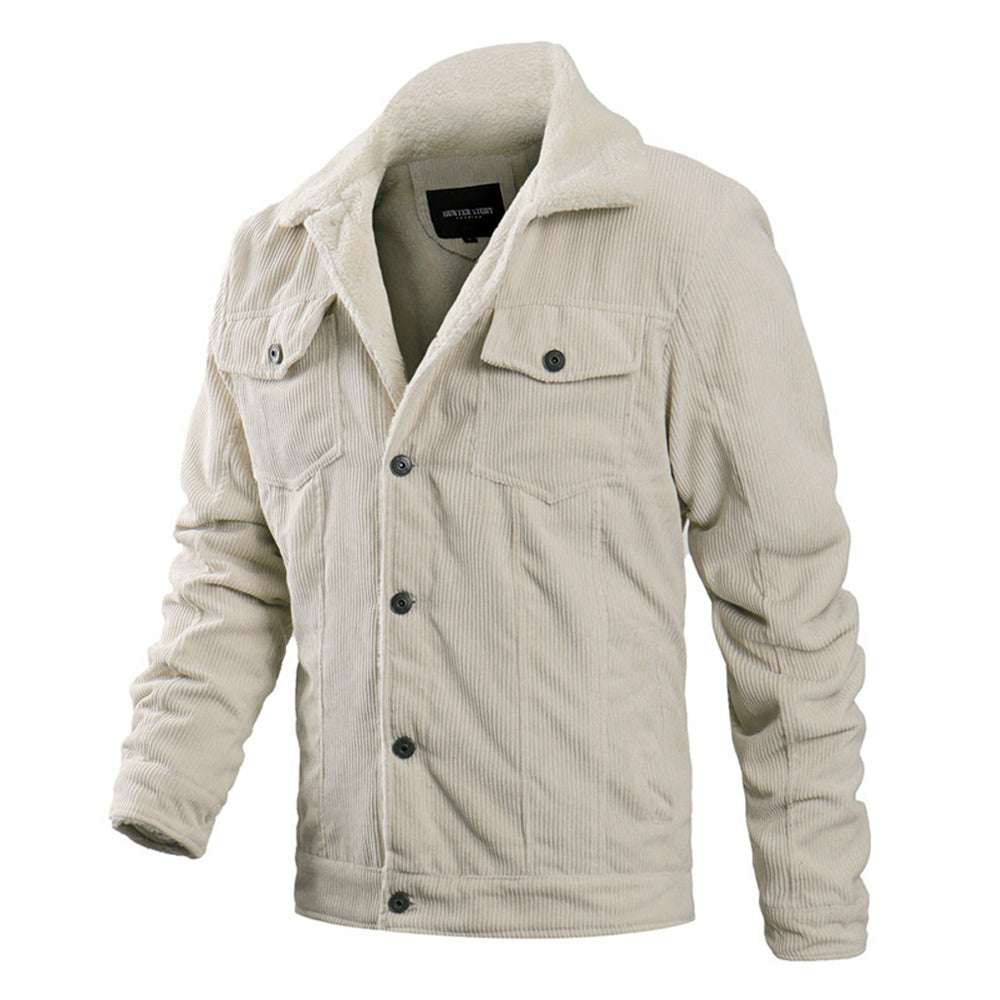 Men's Corduroy Fleece Fashion Thermal Jacket Men's Corduroy Fleece Fashion Thermal Jacket