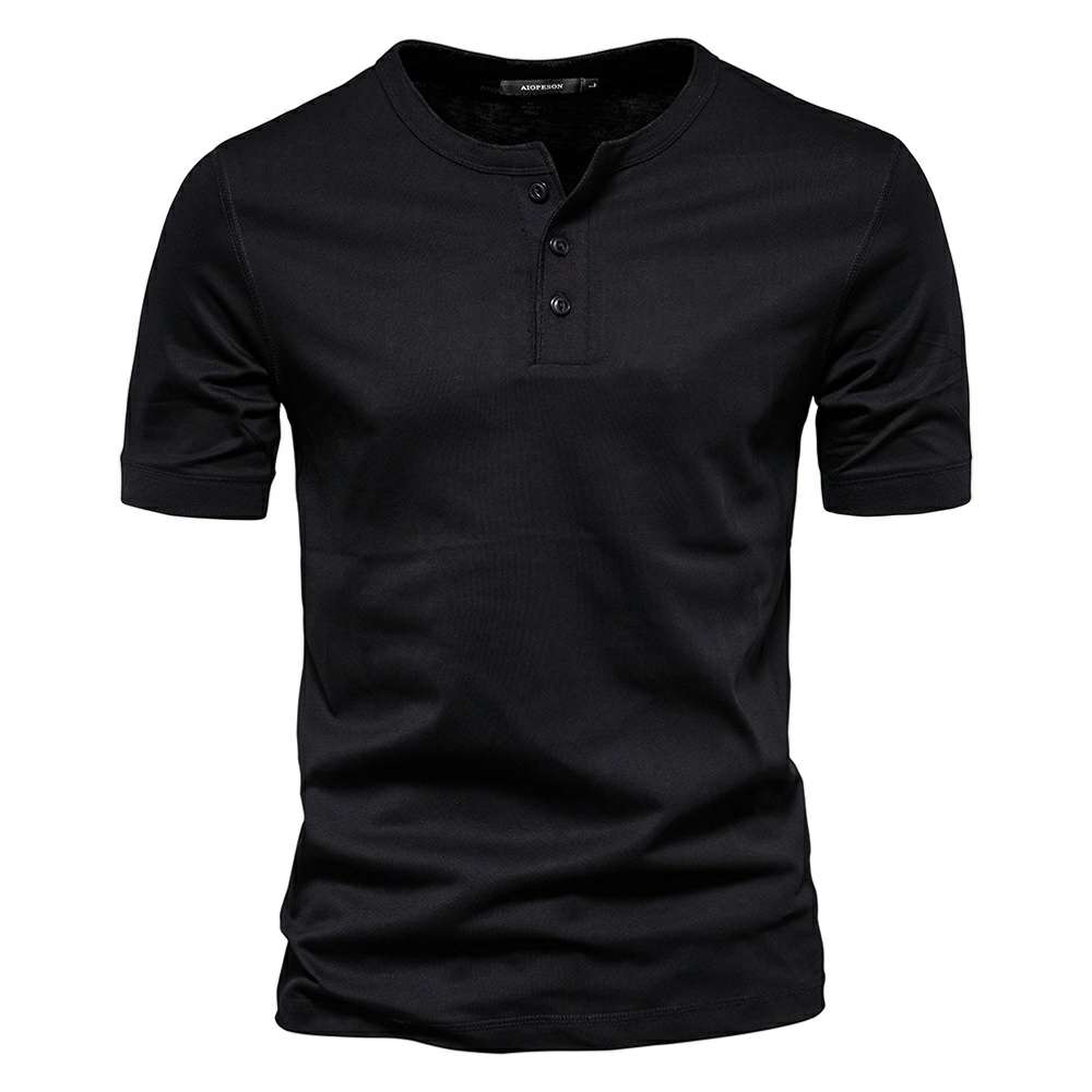 Men's T-shirt with round neck and short sleeves Men's T-shirt with round neck and short sleeves