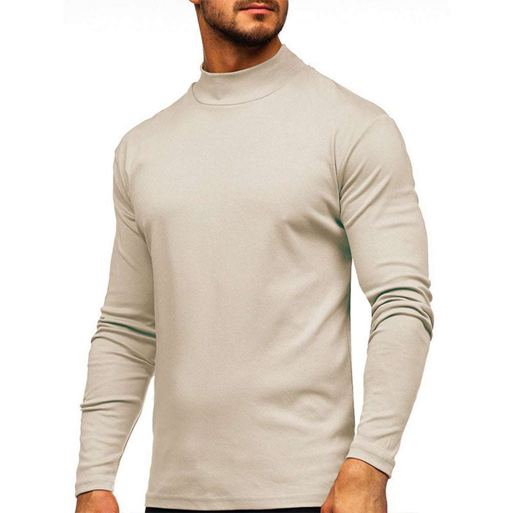 Men's Autumn and Winter Basic Thickened Warm Long Sleeve T-Shirt Men's Autumn and Winter Basic Thickened Warm Long Sleeve T-Shirt