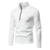 New Warm and Comfortable Half-Zip Turtleneck Men's Sweatshirt P1128