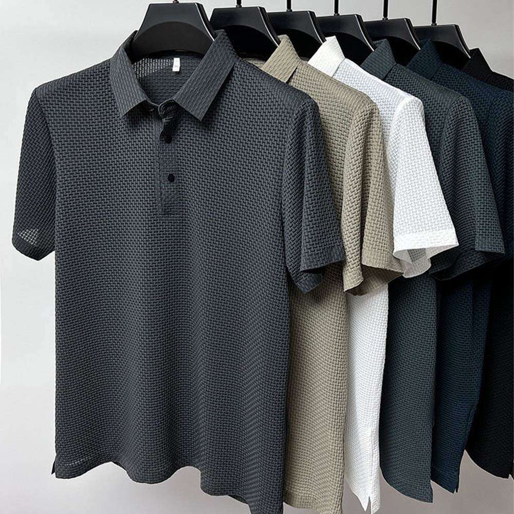 New men's POLO shirt short-sleeved T-shirt P1103