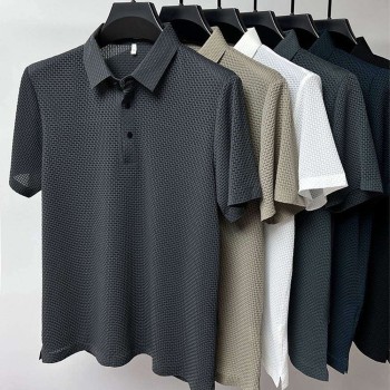 New men's POLO shirt short-sleeved T-shirt P1103
