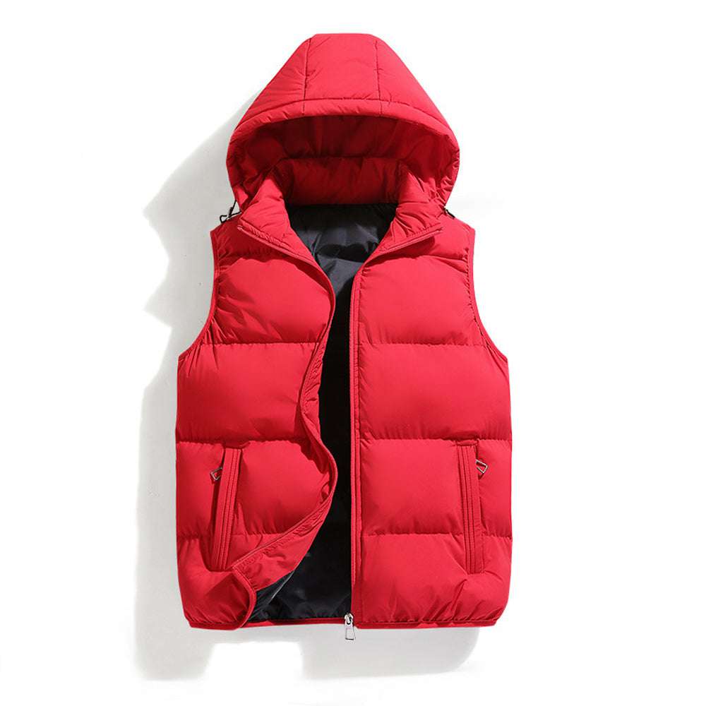 Men's Hooded Cotton Tank Top