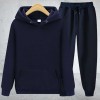Couples Hooded Casual Sweater Set Couples Hooded Casual Sweater Set