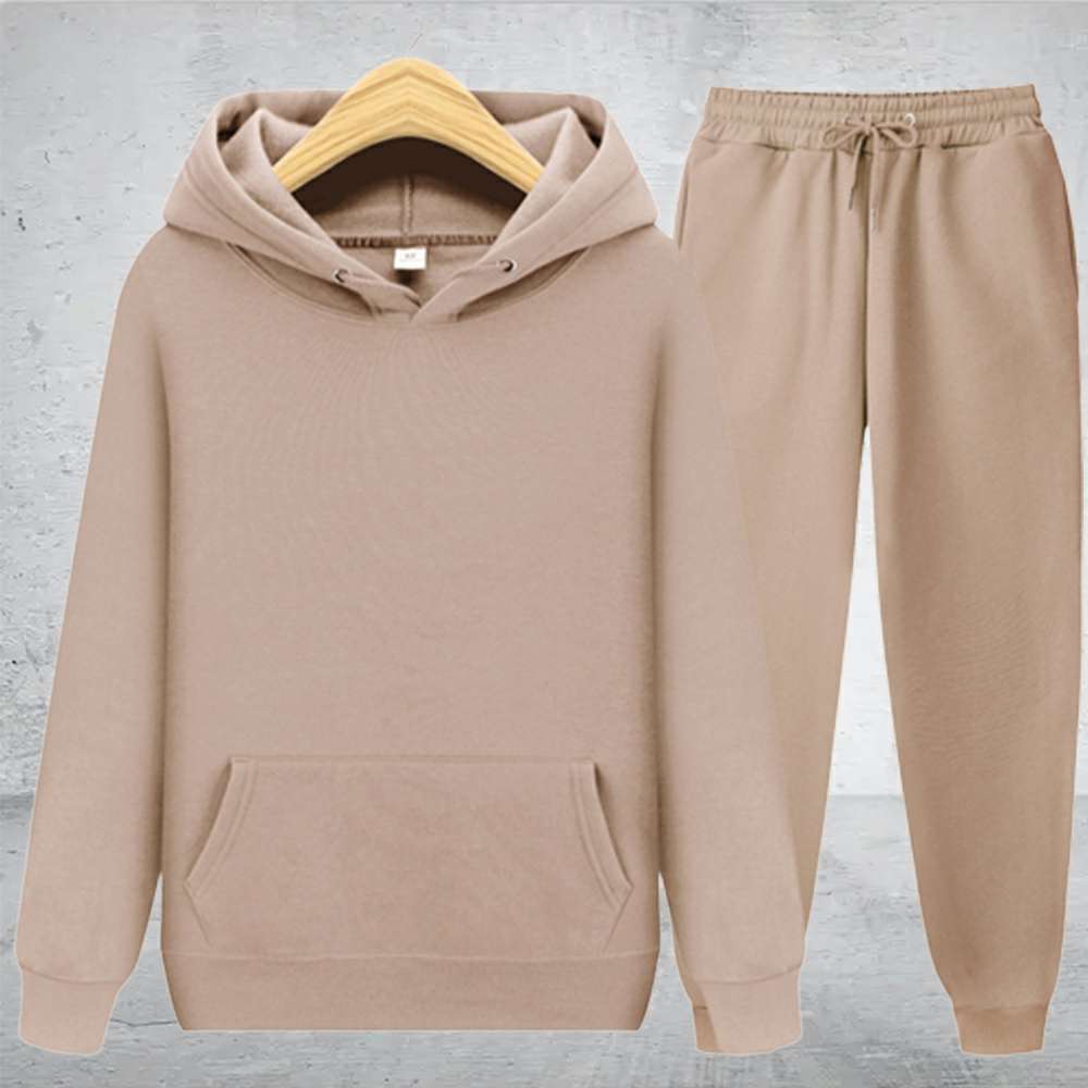 Couples Hooded Casual Sweater Set Couples Hooded Casual Sweater Set