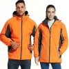 Fleece-lined outdoor reflective jacket Fleece-lined outdoor reflective jacket
