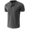 Waffle Button Raglan Men's Short Sleeve
