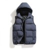 Men's Hooded Cotton Tank Top