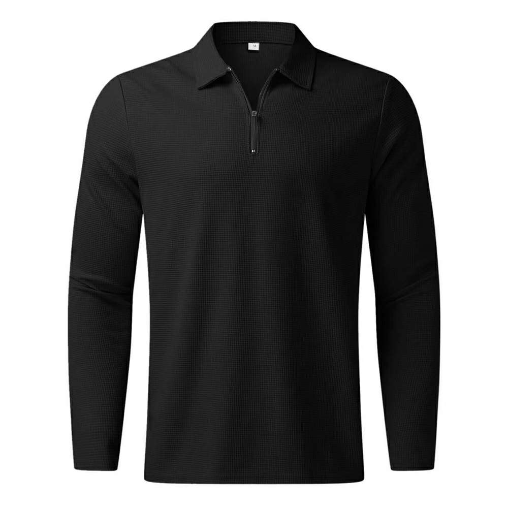 Men's Long Sleeve Polo Shirt Set Men's Long Sleeve Polo Shirt Set